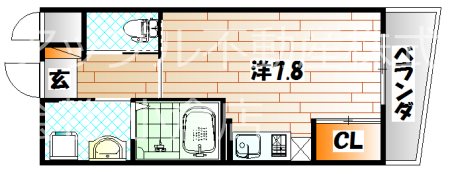 MGA城内の間取り