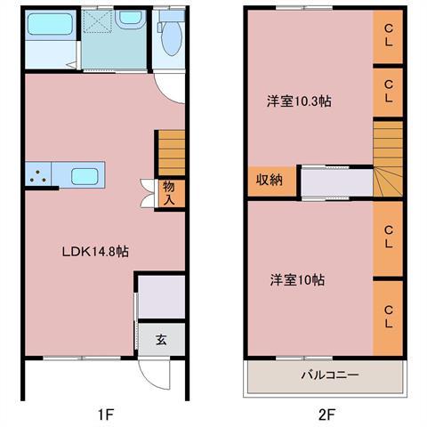 ＧｈｉＢＬＩ（ギブリ）の間取り