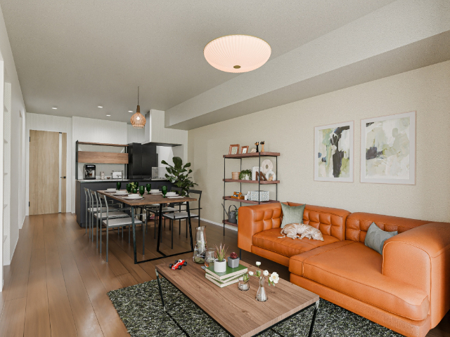 居室・リビング　※バーチャルインテリア