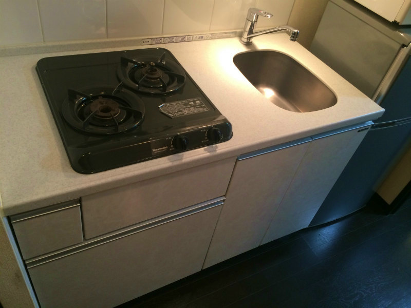 キッチン　礼金0敷金0で初期費用が安く抑えられます。