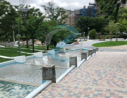 公園　新長島川親水公園（公園）まで860m