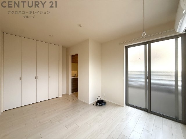 居室・リビング　エアコン付き7.1帖の洋室です♪