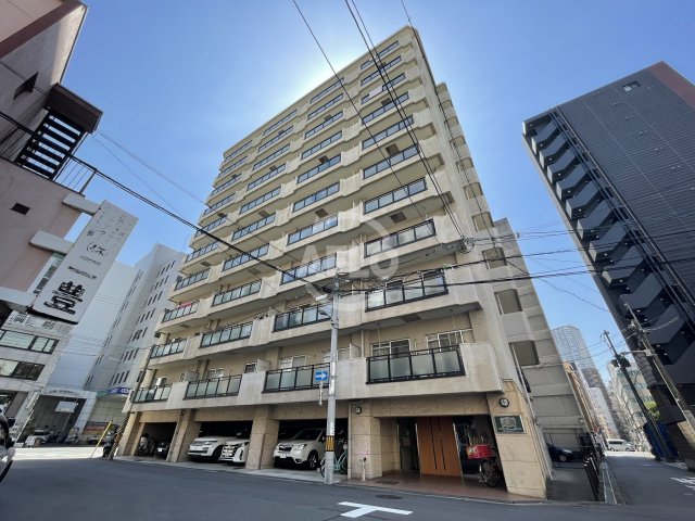 建物外観　ライオンズマンション靭公園　外観