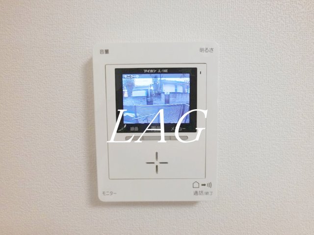 セキュリティ　モニター付インターホンです。