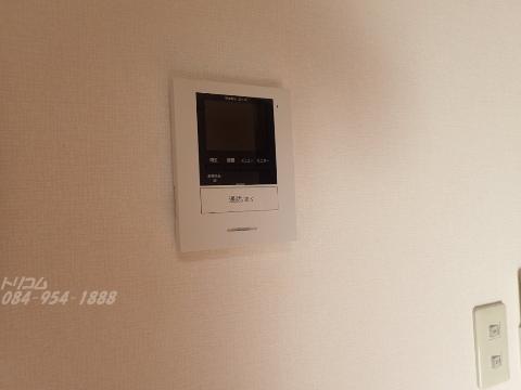 セキュリティ　カメラ付インターホン（イメージ）