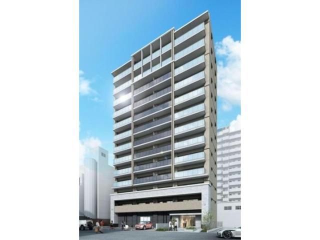 建物外観　完成模型図