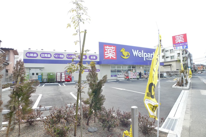 ドラックストア　ウェルパーク（ドラッグストア）まで830m