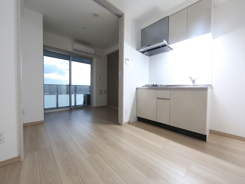 居室・リビング　DK4.5帖　繋げても仕切っても使えます