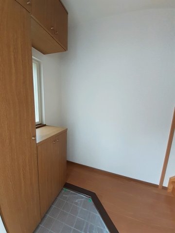 玄関　明るい玄関です