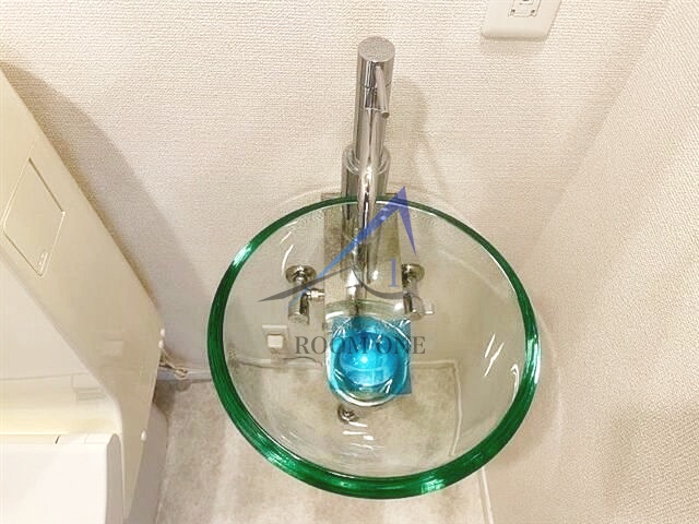 洗面設備　洗面台です。