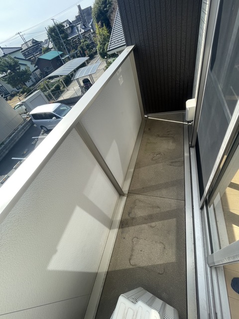 バルコニー　別部屋参考写真です
