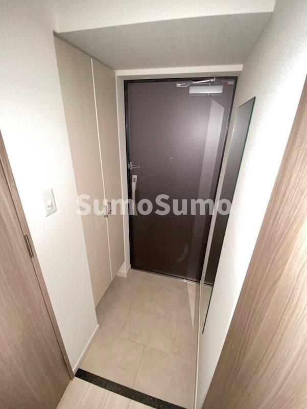 玄関　明るい玄関です