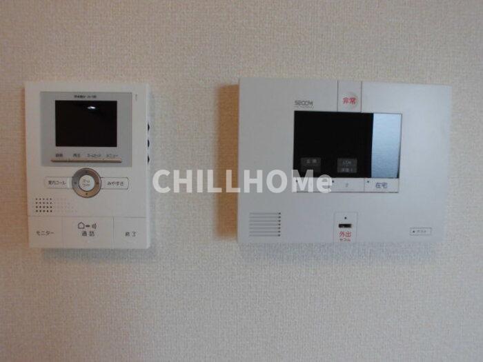 セキュリティ　当社、チルホームのHPもご覧ください(^^)/物件情報多数♪