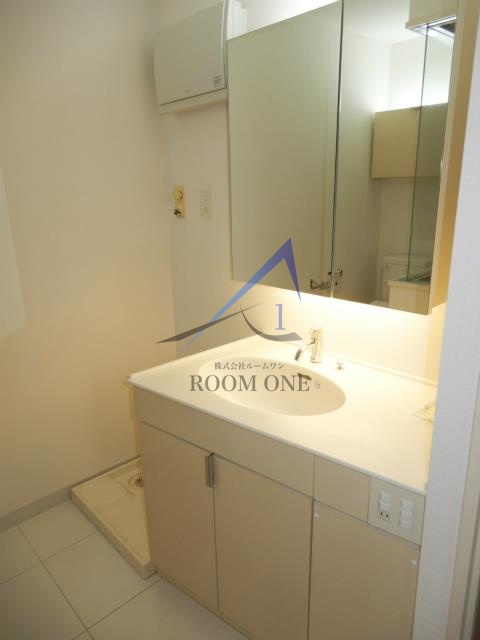 洗面設備　洗面台です。