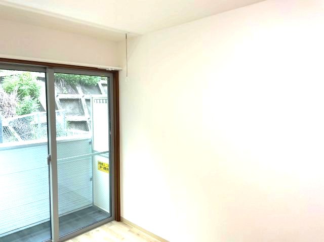 眺望　便利な室内吊下げ物干し付き