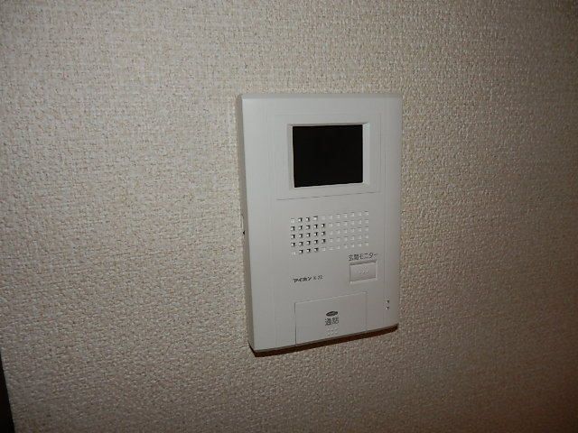 セキュリティ　来訪者の顔もバッチリです