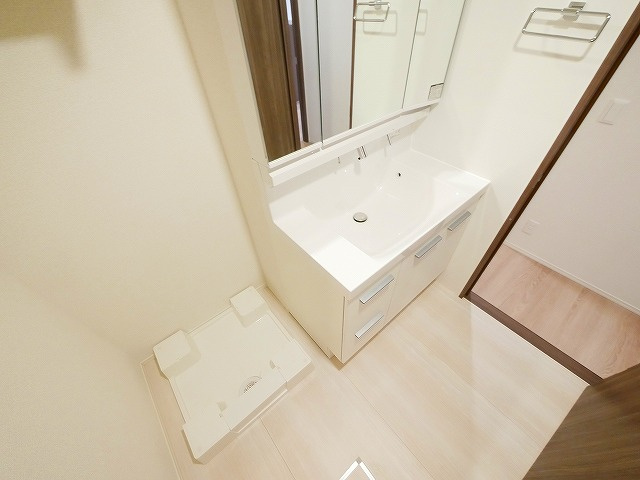 洗面設備　洗面所です