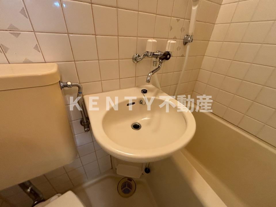 洗面設備　使いやすい洗面所です