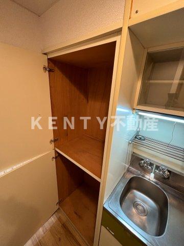 収納　大きなものも収納できそうです