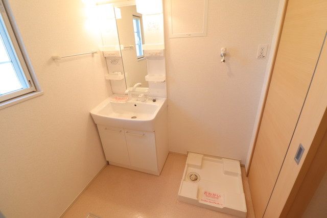 洗面設備　脱衣場