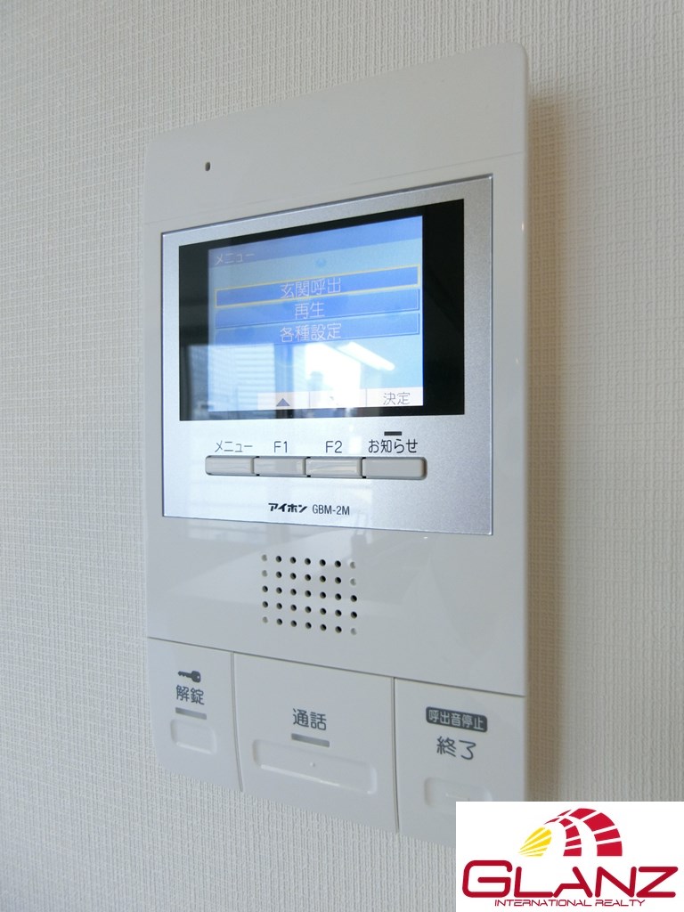 セキュリティ　来客の顔が見える安心のTVモニターホン