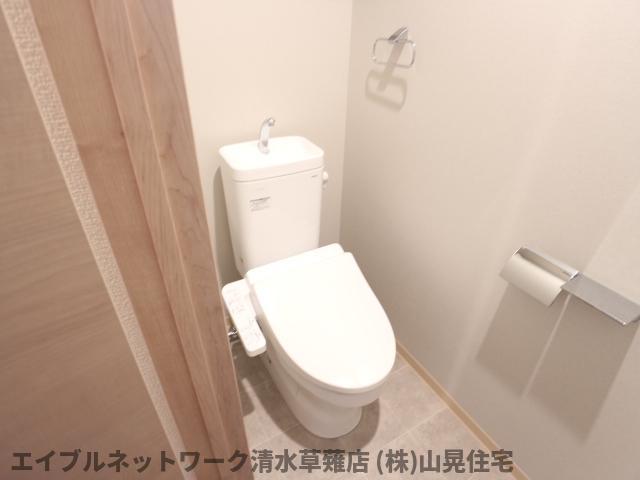 トイレ　ゆったりとした空間のトイレです