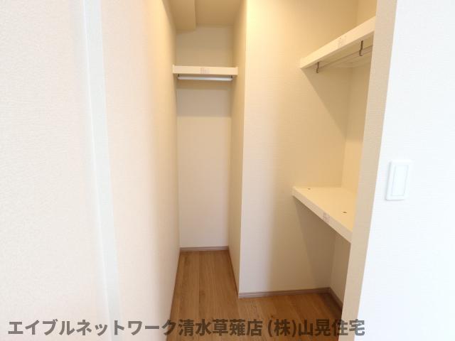 収納　十分な収納スペースがあります
