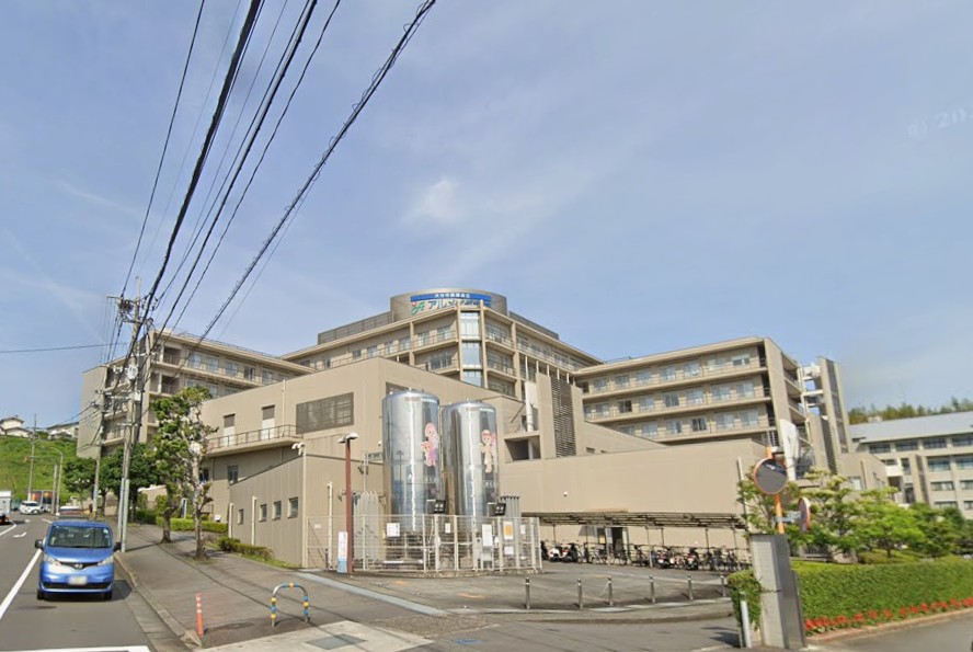 病院　大分市医師会立アルメイダ病院（病院）まで1202m