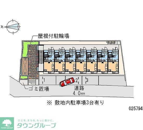 駐車場　区画図