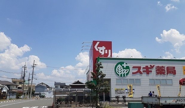 ドラックストア　スギ薬局様（ドラッグストア）まで850m
