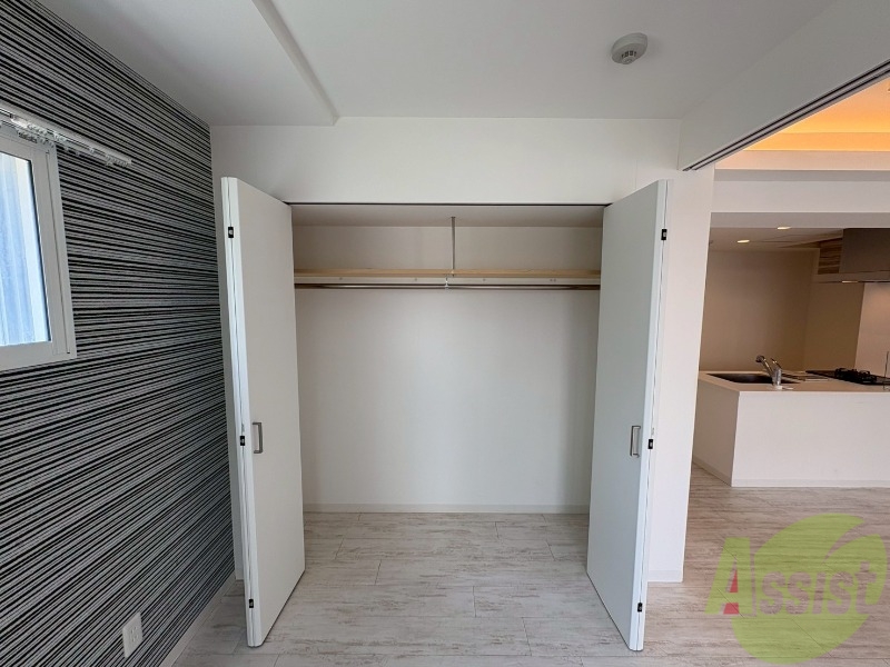収納　収納もバッチリあるのでお部屋が片付きますよ！