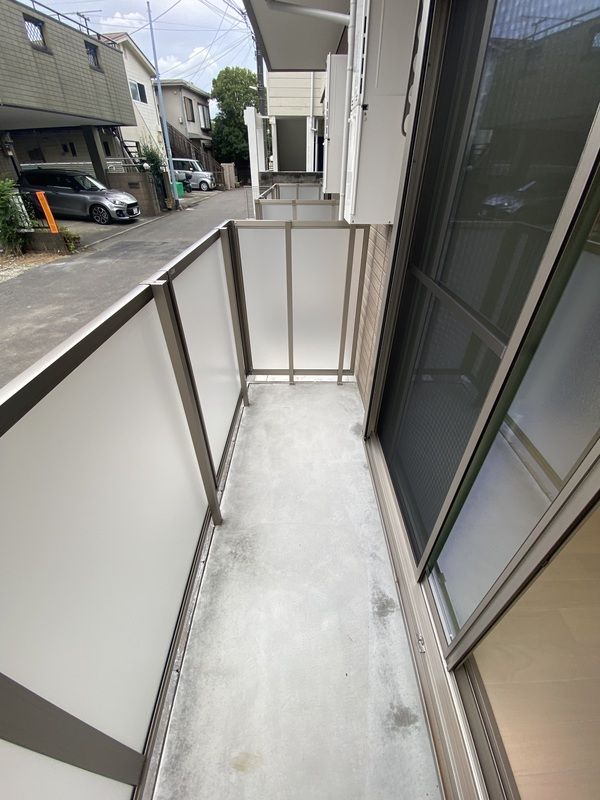 バルコニー　広々としたバルコニーです