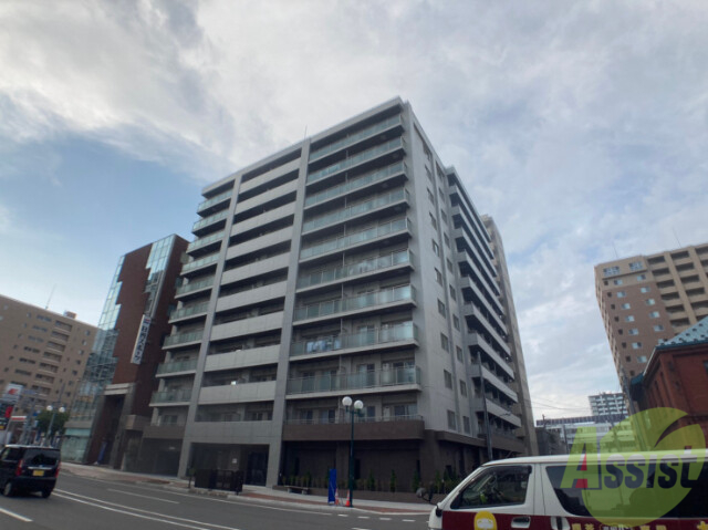 建物外観　札幌市中央区北三条東「レジディア北三条」