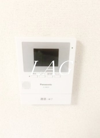 セキュリティ　モニター付きインターホンです。