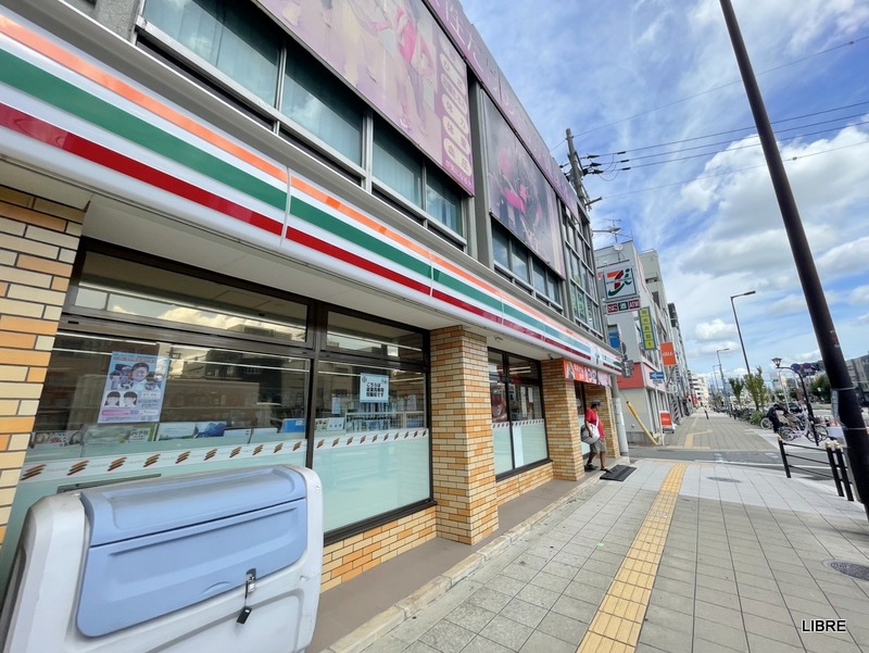 コンビニ　セブンイレブン 大阪四貫島2丁目店（コンビニ）まで343m