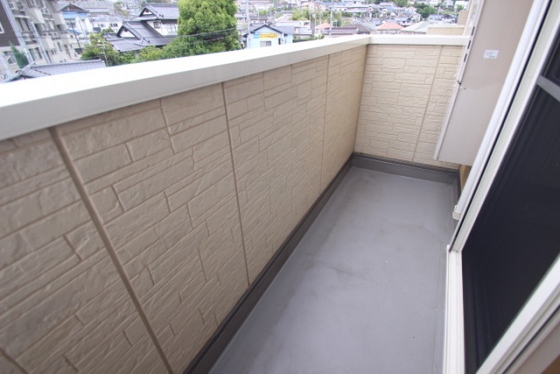 バルコニー　※別部屋の写真です