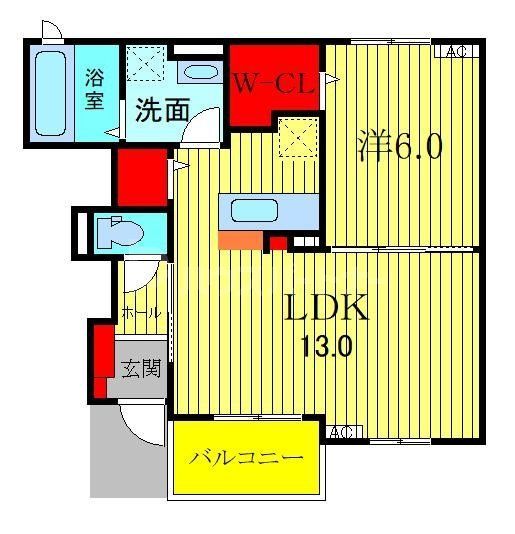 アリエスの間取り写真