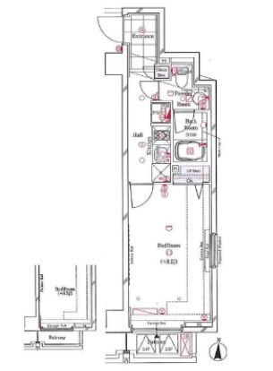 都営新宿線 菊川駅 徒歩5分 7階建 築11年の間取り写真