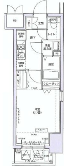 ＪＲ山手線 鶯谷駅 徒歩9分 12階建 築15年の間取り写真