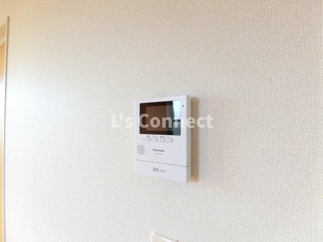 セキュリティ　突然の来客もＴＶモニターホンでしっかり確認。