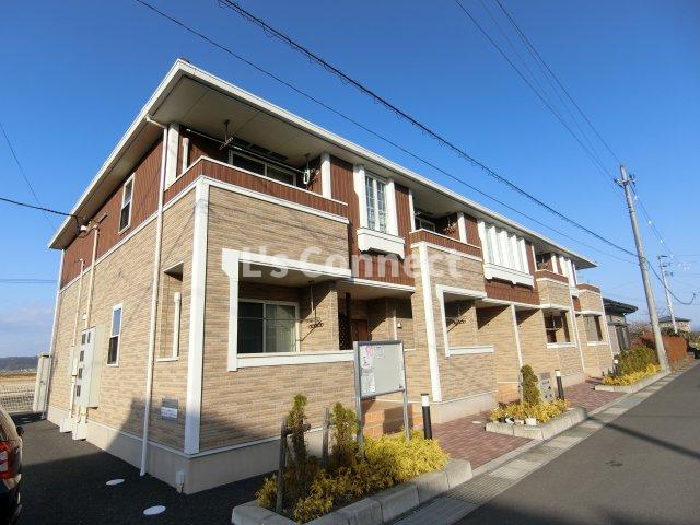 建物外観　２０１７年築のアパートです。