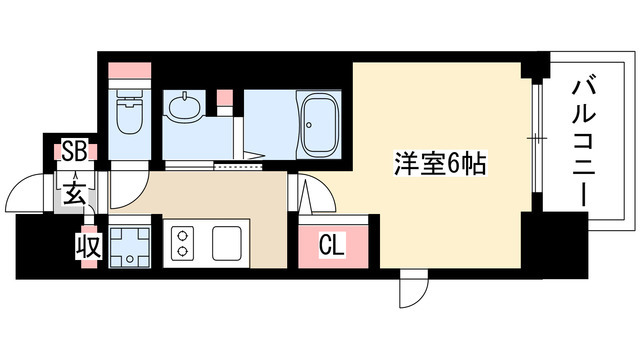 エステムコート名古屋栄プレシャスの間取り写真