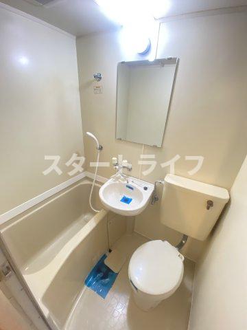 阪急京都線 十三駅 徒歩7分 5階建 築40年の風呂写真