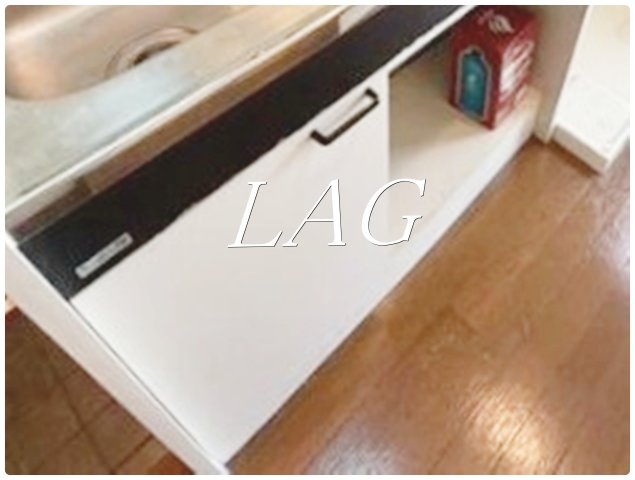 収納　キッチン下収納です。