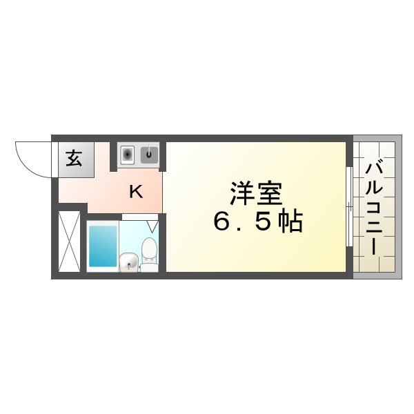 プリエールJR尼崎駅前の間取り写真