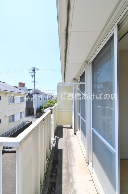 バルコニー　同型別部屋写真