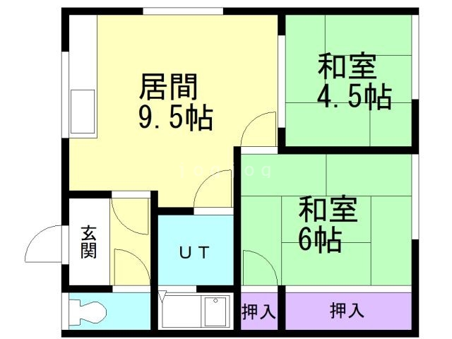 コンフォーティア小樽の間取り