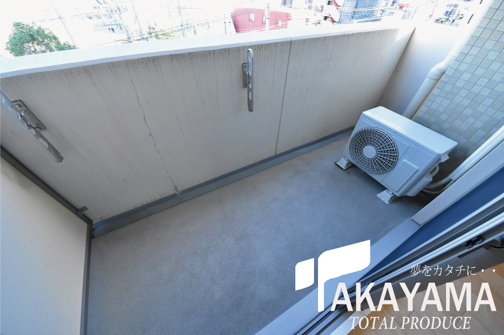 その他共有部分　バルコニー、お布団等の大きなものもほしやすいバルコニーです★