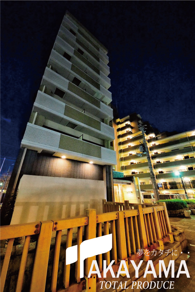 建物外観　周辺は明るく夜でも安心★