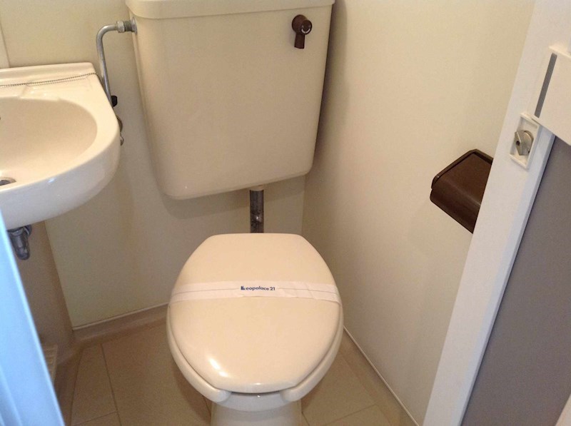 トイレ　清潔感のあるトイレです。